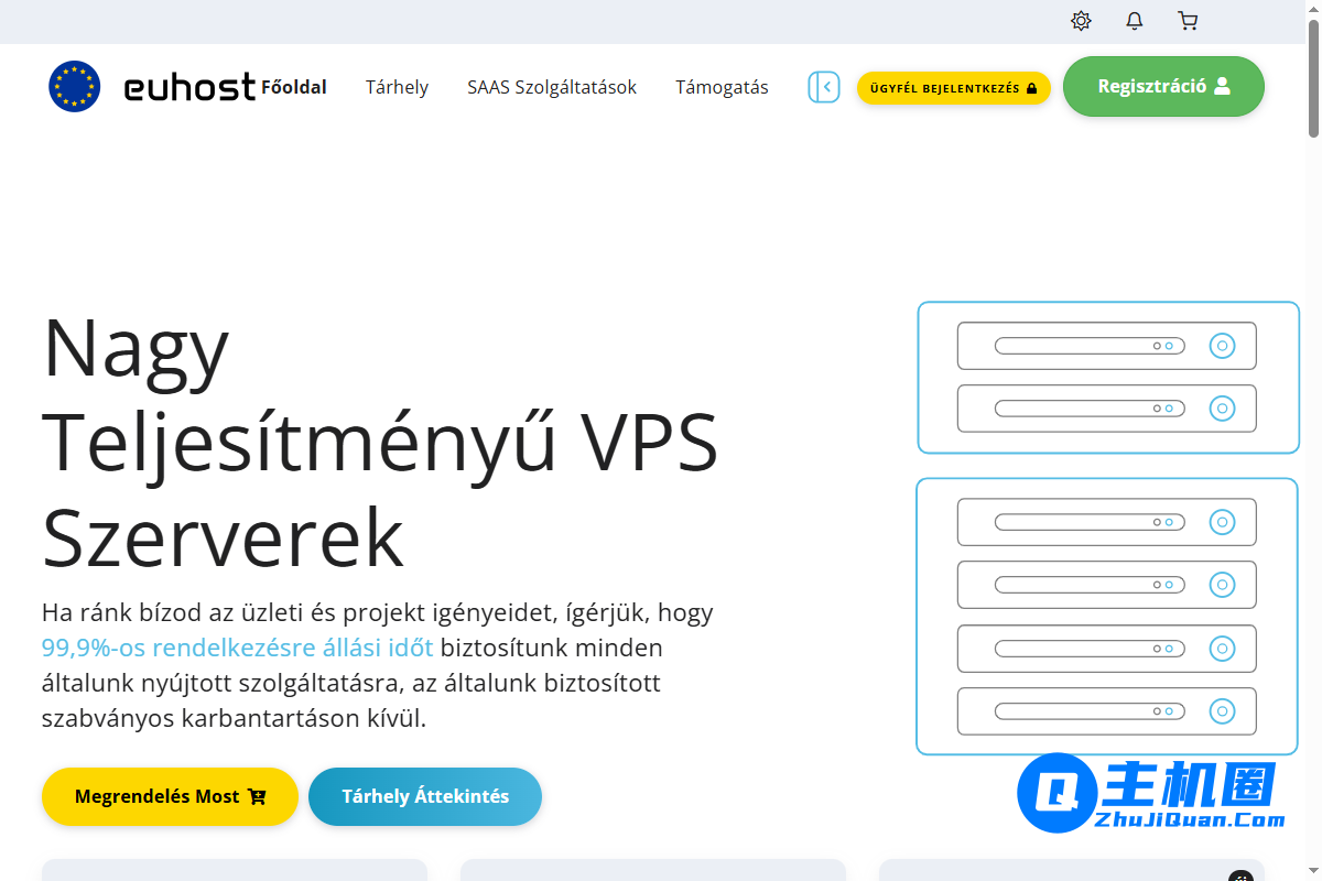 euhost:€1.99/月KVM-单核/1GB/20GB NVMe/32TB@1Gbps/匈牙利VPS-主机圈